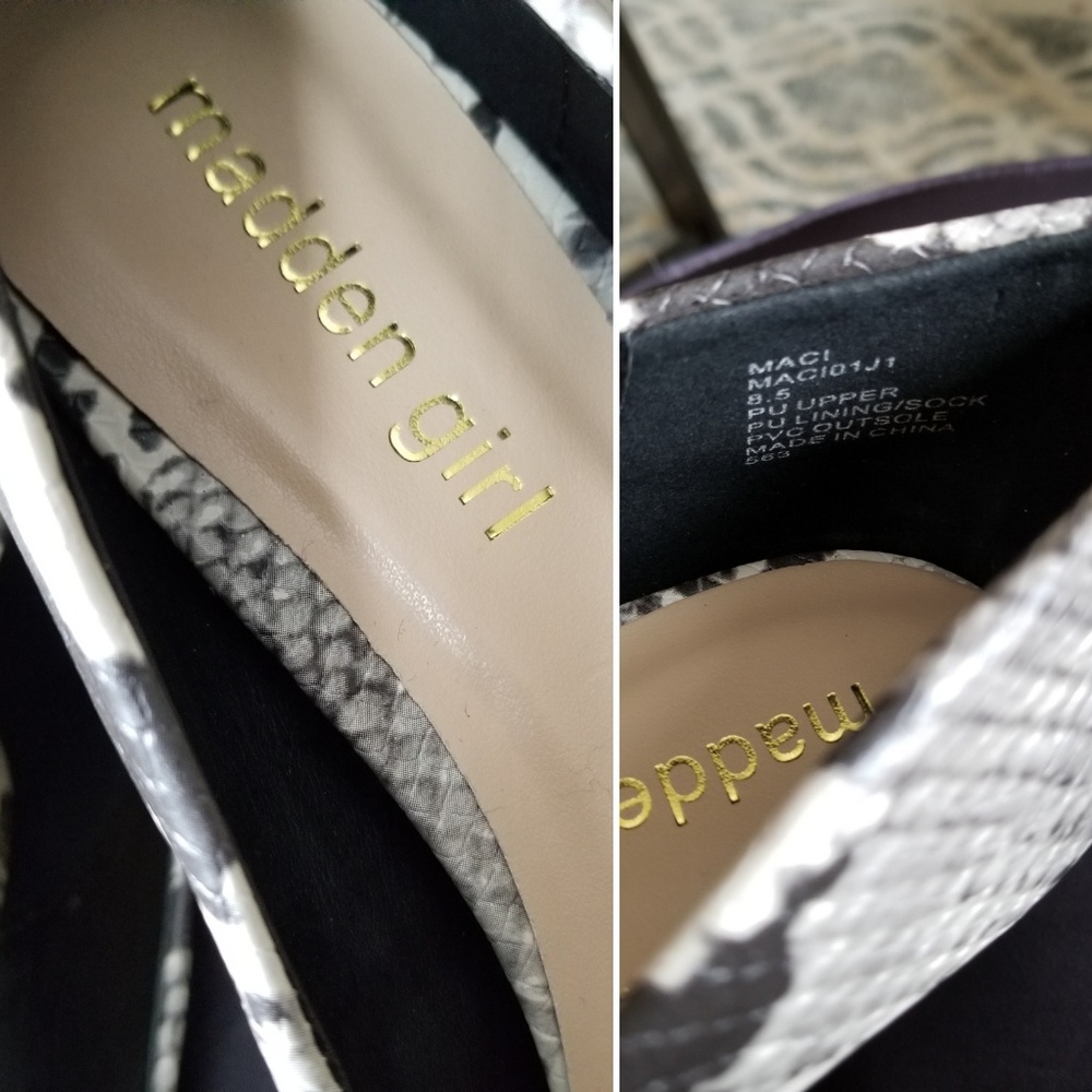🆕️⬇️🎉 HOST PICK🎉 Madden Girl MACI Snakeskin Stiletto Pumps - Picture 8 of 8